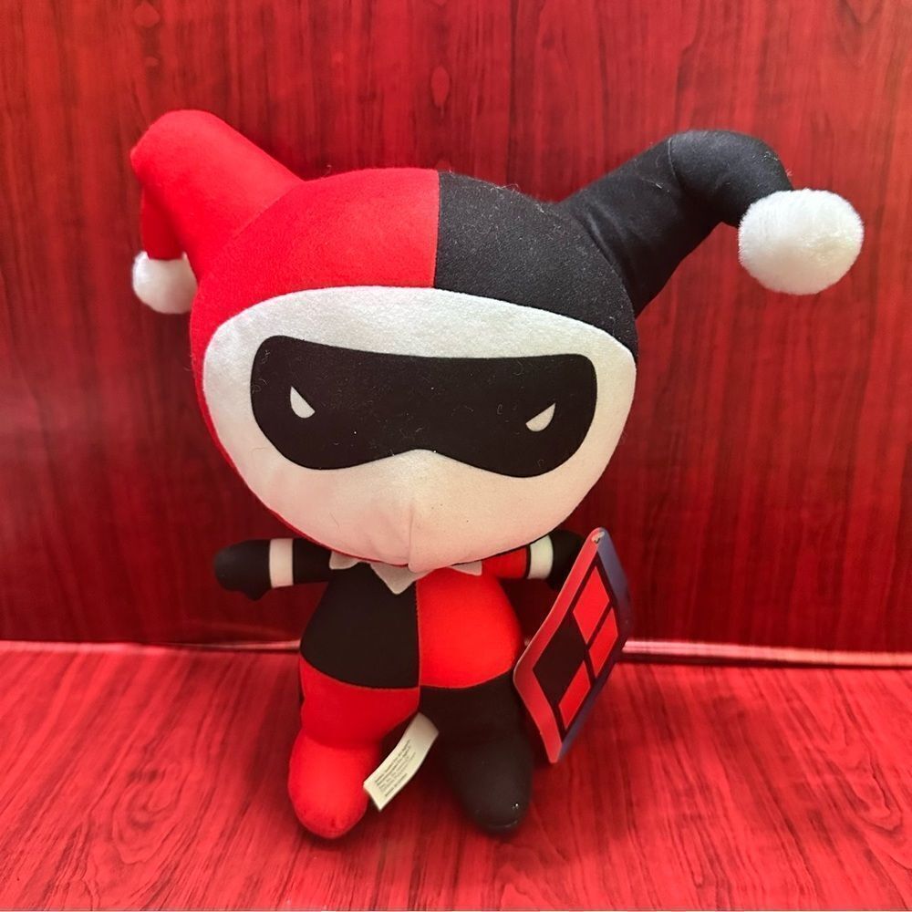 DC Comics Justice League Harley Quinn plush stuffed toy 10”